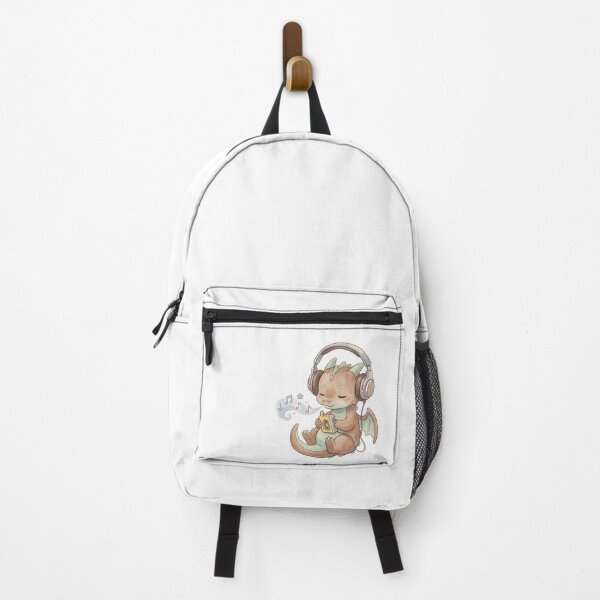 Item preview, Lo-fi Beats Baby Dragon - Cute Watercolor Musical Explorer designed and sold by Ich-Studio.