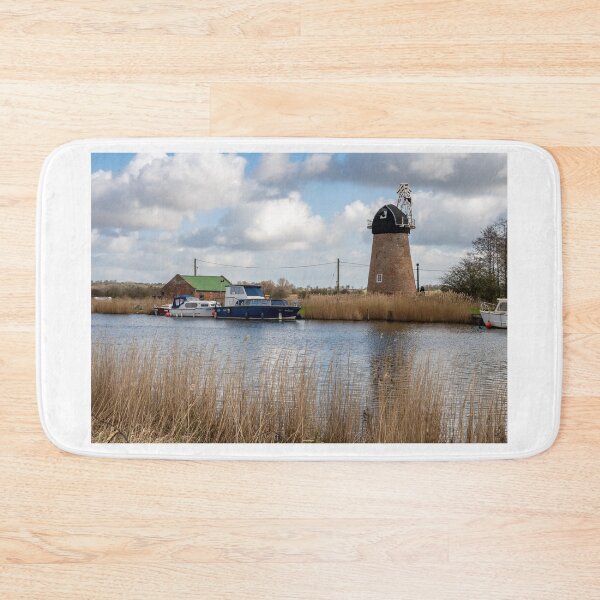 Item preview, Drainage mill on the  River Bure, Norfolk Broads designed and sold by yackers1.