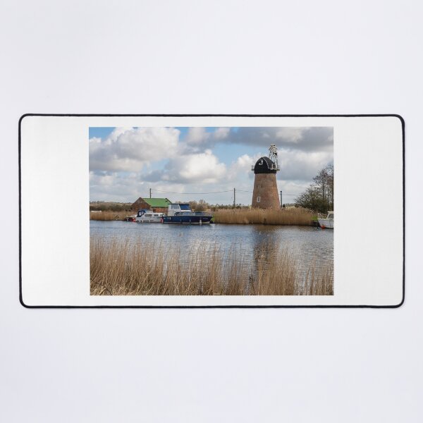 Item preview, Drainage mill on the River Bure, Norfolk Broads designed and sold by yackers1.