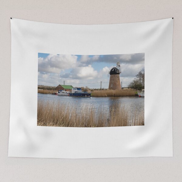 Item preview, Drainage mill on the  River Bure, Norfolk Broads designed and sold by yackers1.