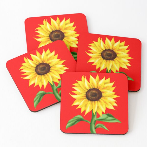 Item preview, Pretty Sunflower Art Illustration designed and sold by Deanna McRae.