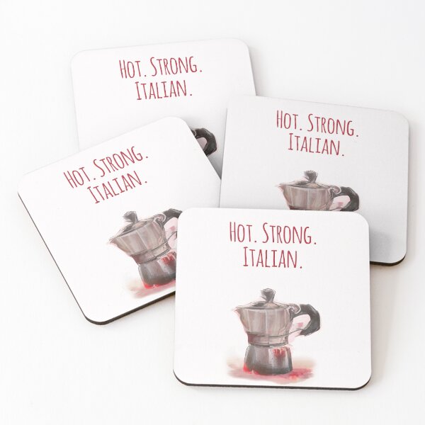 Item preview, Hot. Strong. Italian. designed and sold by Art & Coffee.