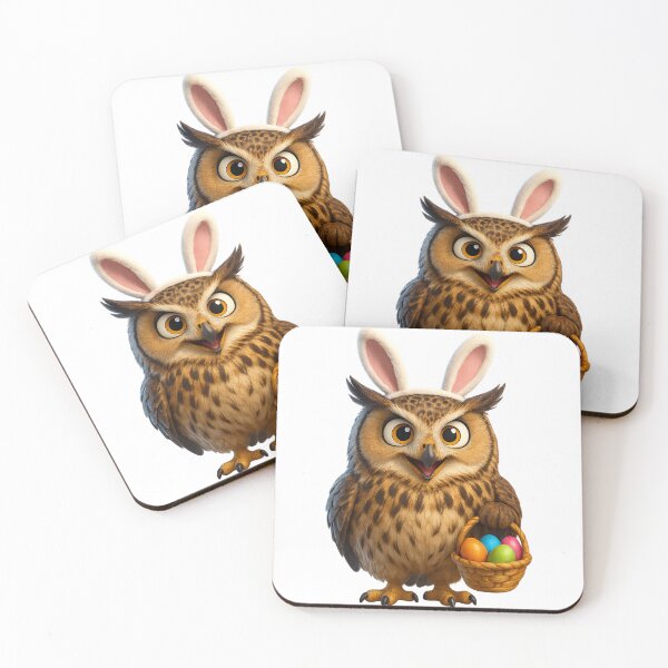 Item preview, Easter Eurasian Eagle Owl designed and sold by Sillytoe.