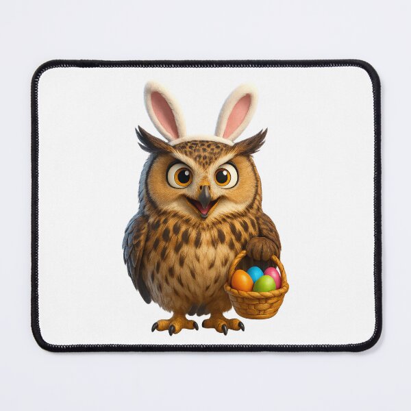 Item preview, Easter Eurasian Eagle Owl designed and sold by Sillytoe.