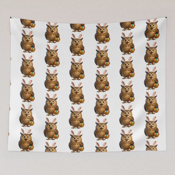 Item preview, Easter Eurasian Eagle Owl designed and sold by Sillytoe.