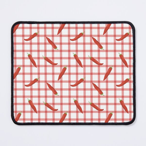 Item preview, Red Hot Chili Pepper Plaid designed and sold by Kodella Co..
