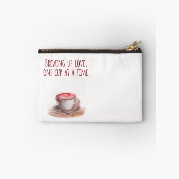 Item preview, Brewing Up Love, One Cup at a Time designed and sold by Art & Coffee.