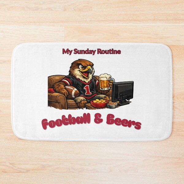 Item preview, Atlanta Falcons Sunday Routine Football and Beers Game Day T-Shirt designed and sold by ThatFootball12.