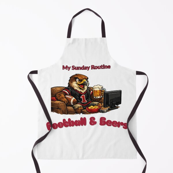 Item preview, Atlanta Falcons Sunday Routine Football and Beers Game Day T-Shirt designed and sold by ThatFootball12.
