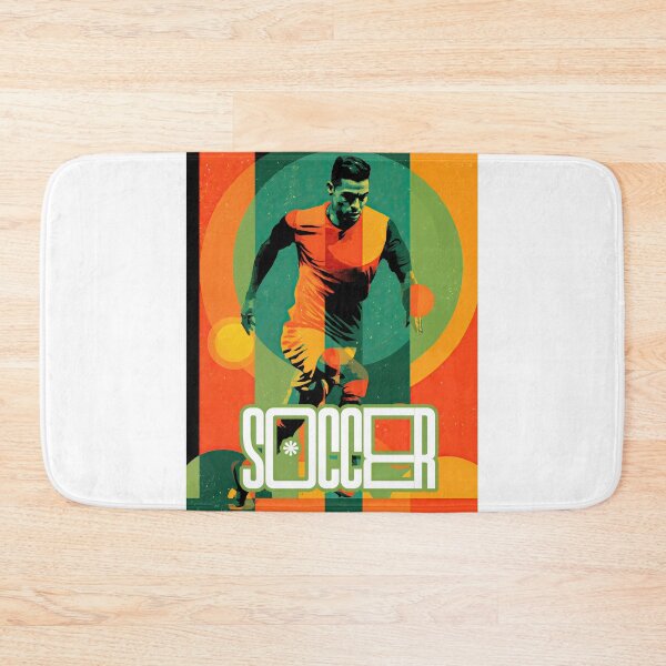 Item preview, Wall Art - Postcard - Dynamic Soccer – Energy in Motion designed and sold by ForeverPrintsOK.