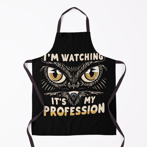 Item preview, I'm Watching It's My Profession – Funny Psychologist Owl Design designed and sold by CyfroweMysli.