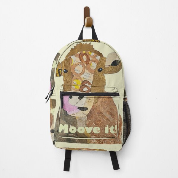 Item preview, Mimi, a cow saying Moove It! designed and sold by RachelHayesArt.