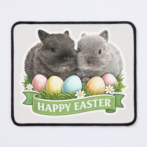 Item preview, Happy Easter Bunny – Cute Baby Rabbits Easter Design designed and sold by Studio Origins NZ (SO NZ).