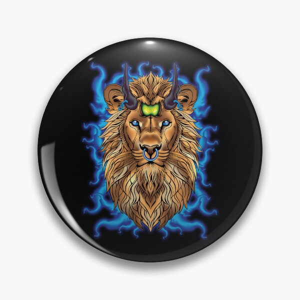 Item preview, Electric Mystic Lion designed and sold by HuzroDesign.