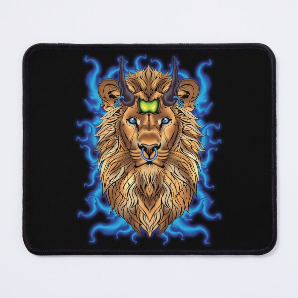 Item preview, Electric Mystic Lion designed and sold by HuzroDesign.