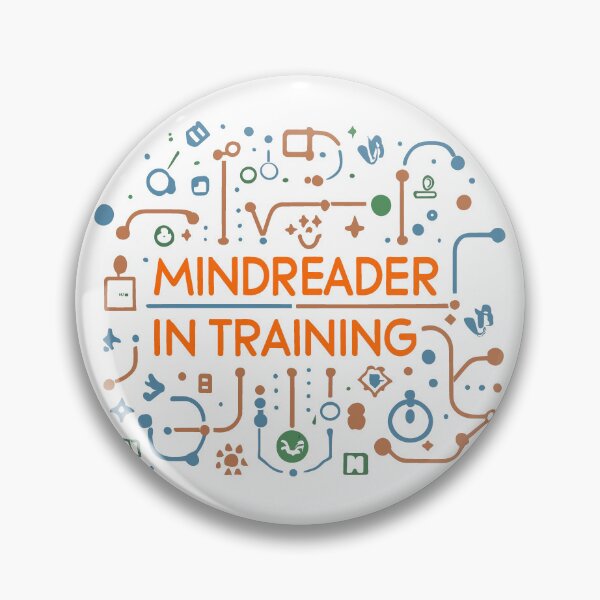 Item preview, Mindreader In Training – Psychology Student Humor Design designed and sold by CyfroweMysli.