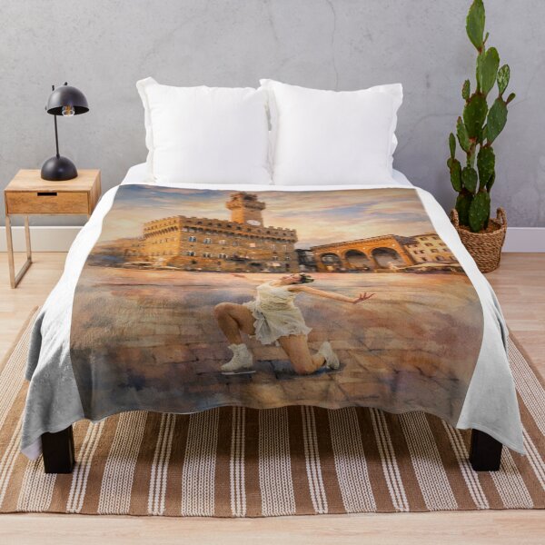 Item preview, Florence Golden Hour Figure Skat designed and sold by origin-arthouse.