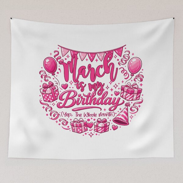 Item preview, March Is My Birthday Queen Crown Birthday Girl Gift designed and sold by RoyesButler.