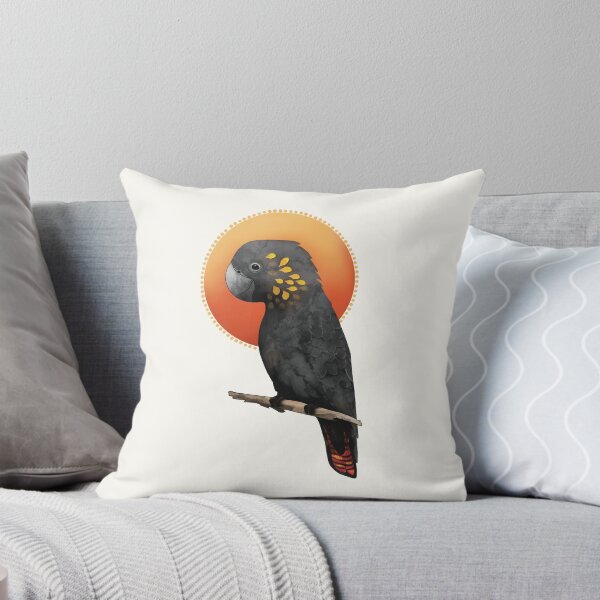 Item preview, Glossy Black Cockatoo Australian Animal designed and sold by Karin Taylor.