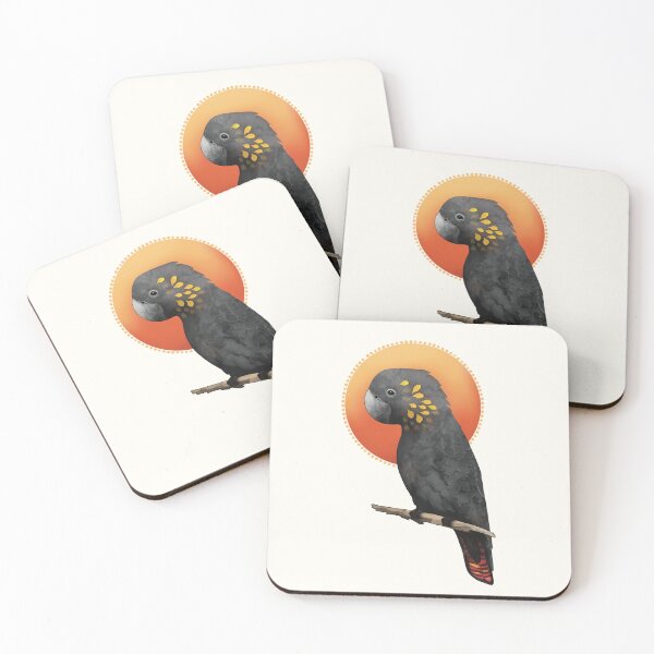 Item preview, Glossy Black Cockatoo designed and sold by Karin Taylor.