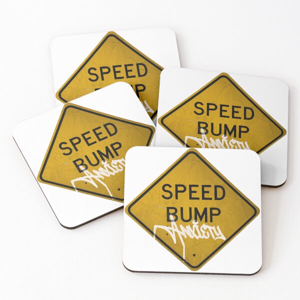 Item preview, Low Profile Speed Bump Graffiti Sticker – Stance Car Culture Street Sign designed and sold by LowProfile Labs.