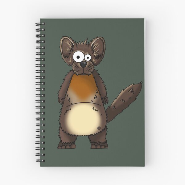 Item preview, Perry the Pine Marten - Whimsical Hand-Drawn Wildlife Art designed and sold by Englandbear.
