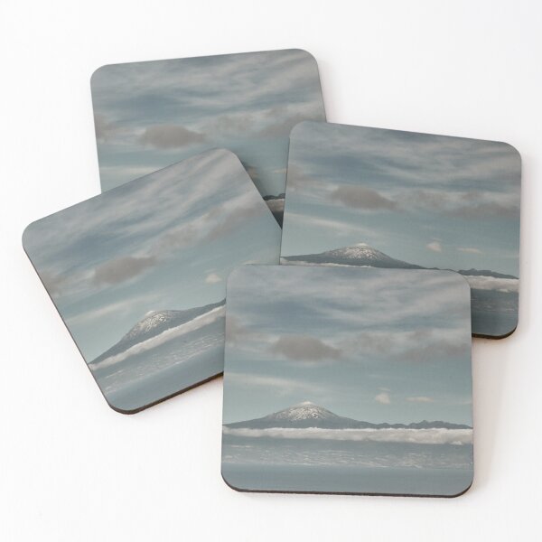 Item preview, Soft Blue Mount Teide Landscape – Minimal Canary Islands Travel Photography designed and sold by Bwananyoka.