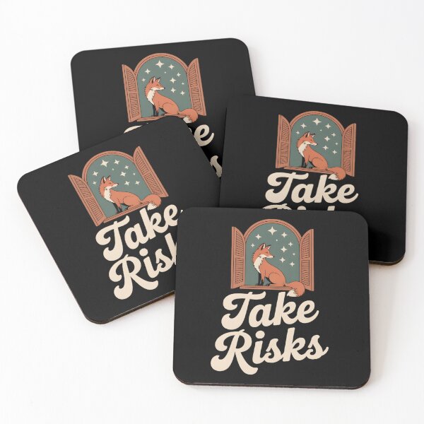 Item preview, Take Risks - Courage For A New Chapter Fox In Window designed and sold by AmazingViews.