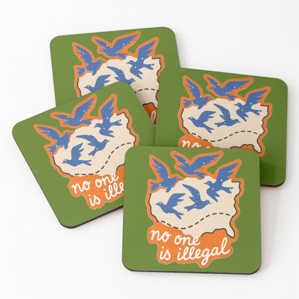 Item preview, No One Is Illegal Immigration Justice Design designed and sold by laterkatergator.