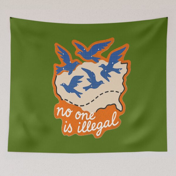 Item preview, No One Is Illegal Immigration Justice Design designed and sold by laterkatergator.