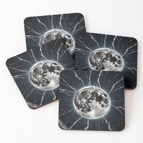 Item preview, Shattered Moon Explosion Phone Case designed and sold by Bronze-Starr.
