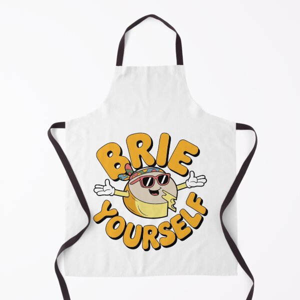 Item preview, Brie Yourself – Funny Cheese Pun Design designed and sold by Estalon.