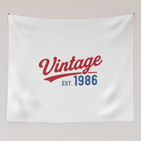 Item preview, Vintage Est 1986 Retro Birthday designed and sold by THIENVT.