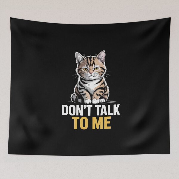 Item preview, Grumpy Cat - Dont Talk To Me designed and sold by Enea Kelo.