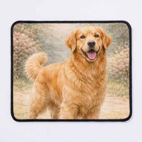 Item preview, Vintage Golden Retriever designed and sold by Blackberry Hill Design Co..