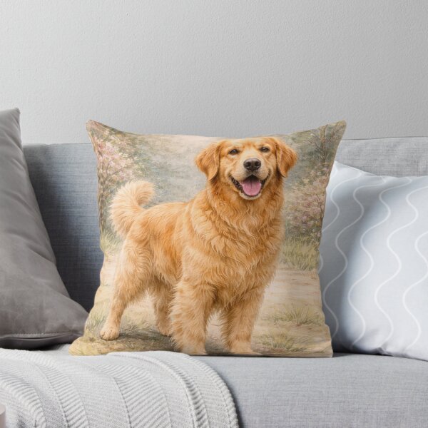 Item preview, Vintage Golden Retriever designed and sold by Blackberry Hill Design Co..