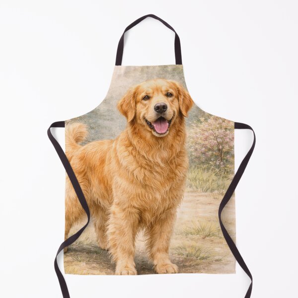 Item preview, Vintage Golden Retriever designed and sold by Blackberry Hill Design Co..