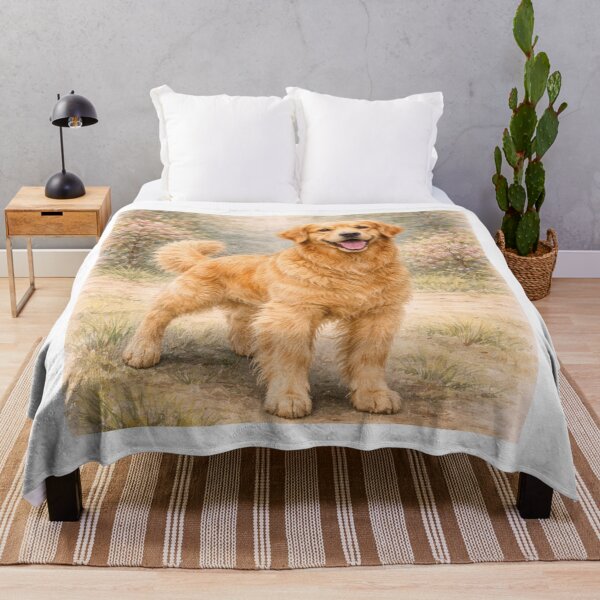 Item preview, Vintage Golden Retriever designed and sold by Blackberry Hill Design Co..