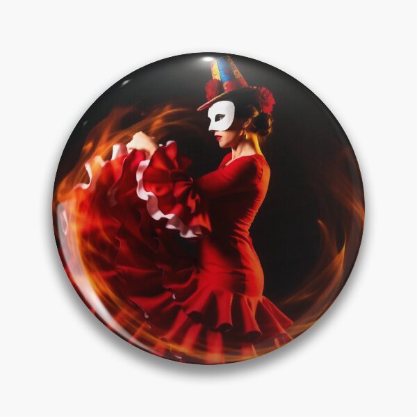Item preview, Flamenco in Flames - A Dance of Passion and Light designed and sold by Gabi.Media.