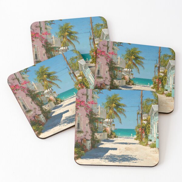 Item preview, Key Largo Sunlit Street to the Ocean designed and sold by daila70.
