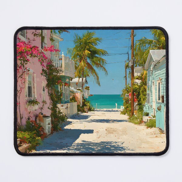 Item preview, Key Largo Sunlit Street to the Ocean designed and sold by daila70.