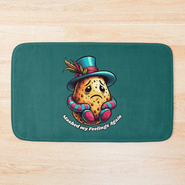 Item preview, Sad Potato in Fancy Hat designed and sold by All About DigiCraft by Fedelina.