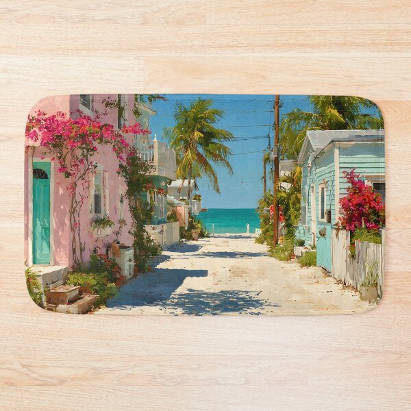 Item preview, Key Largo Sunlit Street to the Ocean designed and sold by daila70.