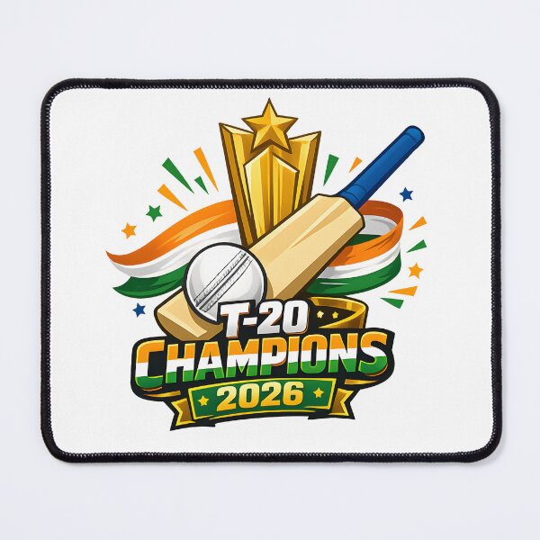 Item preview, India T20 Cricket Champions 2026  designed and sold by MimsTees.