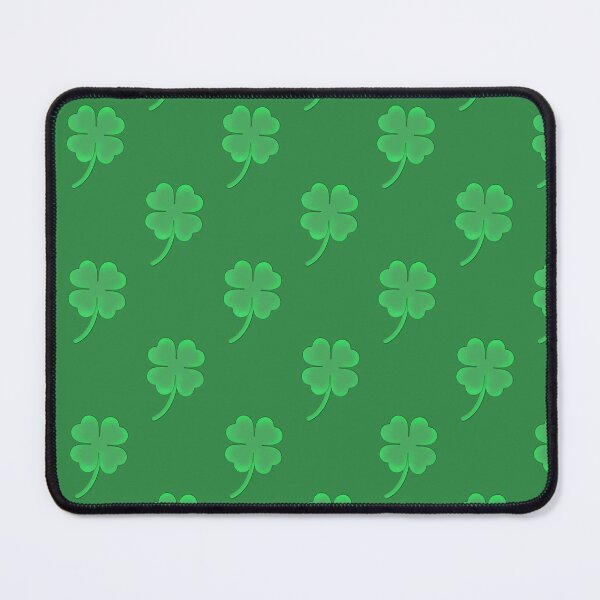 Item preview, Shamrock clover seamless pattern design designed and sold by yusraadesignz.