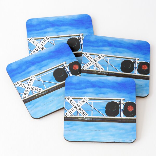 Item preview, Railroad Crossing Overhead Cantilever Flashers designed and sold by WHBPhotoArt.