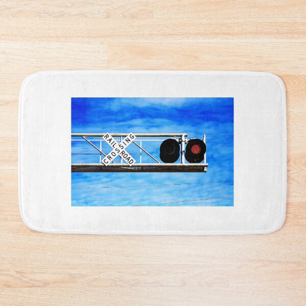 Item preview, Railroad Crossing Overhead Cantilever Flashers designed and sold by WHBPhotoArt.