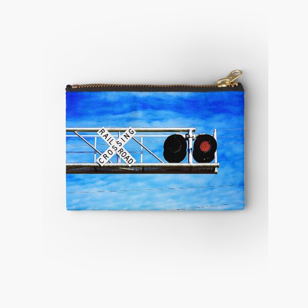 Item preview, Railroad Crossing Overhead Cantilever Flashers designed and sold by WHBPhotoArt.