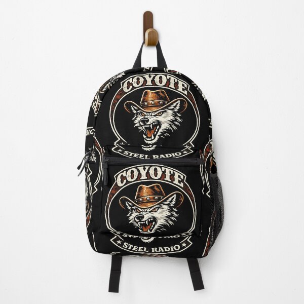 Item preview, Coyote Steel Radio Cowboy Wolf Logo designed and sold by CoyoteSteelRd.