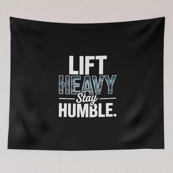 Item preview, Lift Heavy Stay Humble designed and sold by Enea Kelo.